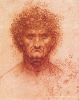 Vieil homme avec une couronne de lierre et la tête du lion Vieil homme avec une couronne de lierre et la tête du lion