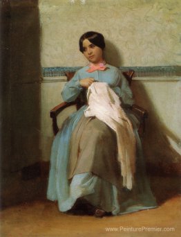 Portrait de Léonie Bouguereau Portrait de Léonie Bouguereau