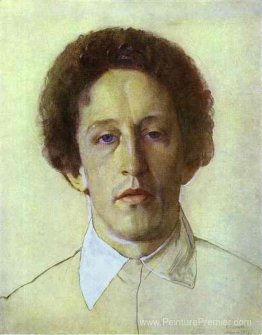 Portrait de Blok d'Aleksandr Portrait de Blok d'Aleksandr