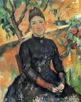 Madame Cezanne dans la serre Madame Cezanne dans la serre