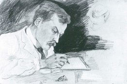 Portrait du Dr Ludwig Deubner, écriture Portrait du Dr Ludwig Deubner, écriture