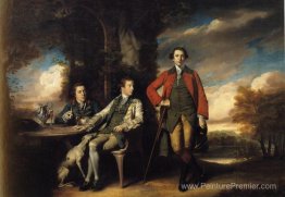 Henri Fane avec ses gardiens Henri Fane avec ses gardiens