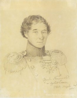 Portrait du lieutenant-commandant Nikolay Epanchin Portrait du lieutenant-commandant Nikolay Epanchin