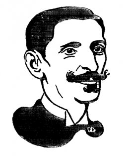 Portrait du pacifiste français et espérantiste Gaston Moch Portrait du pacifiste français et espérantiste Gaston Moch