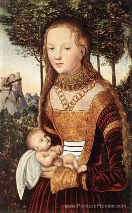 Jeune mère avec enfant Jeune mère avec enfant