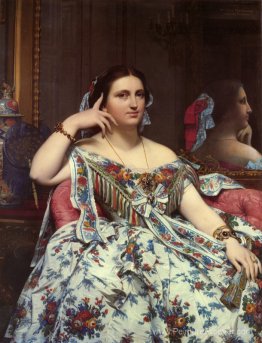 Portrait de Madame Moitessier Assis Portrait de Madame Moitessier Assis