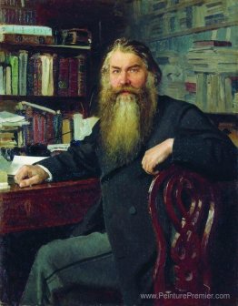 Portrait de l'historien et archéologue Ivan Egorovich Zabelin Portrait de l'historien et archéologue Ivan Egorovich Zabelin