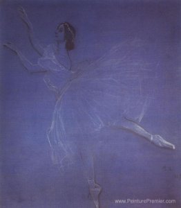 Anna Pavlova dans le ballet Sylphyde Anna Pavlova dans le ballet Sylphyde