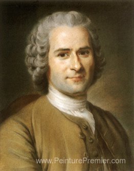 Portrait de Jean Jacques Rousseau Portrait de Jean Jacques Rousseau