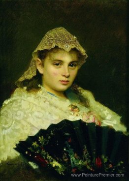 Portrait d'Olga Afanasiyevna Raftopulo Portrait d'Olga Afanasiyevna Raftopulo