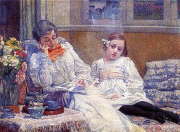 Madame Theo Van Ryselberghe et sa fille Madame Theo Van Ryselberghe et sa fille