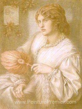 Femme avec un fan Femme avec un fan
