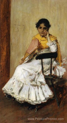 Une fille espagnole (portrait de Mme Chase en robe espagnole) Une fille espagnole (portrait de Mme Chase en robe espagnole)