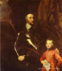 Thomas Howard, 2e comte d'Arundel et Surrey avec son petit-fils Thomas Howard, 2e comte d'Arundel et Surrey avec son petit-fils
