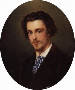Portrait de V.Makovsky, frère de l'artiste Portrait de V.Makovsky, frère de l'artiste