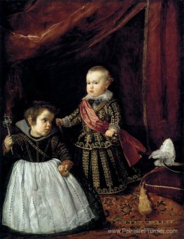 Don Baltasar Carlos avec un nain Don Baltasar Carlos avec un nain