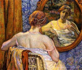 Femme à un miroir Femme à un miroir