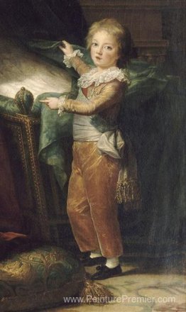 Dauphin Louis Joseph Xavier de France, deuxième enfant et premie Dauphin Louis Joseph Xavier de France, deuxième enfant et premie