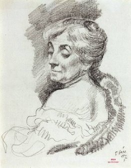 Portrait de Mme van Rysselberghe Portrait de Mme van Rysselberghe