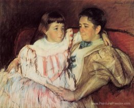 Portrait de Mme Havemeyer et de sa fille Electra Portrait de Mme Havemeyer et de sa fille Electra