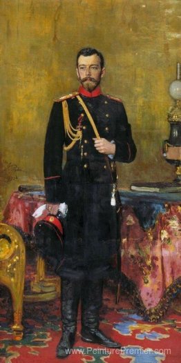 Portrait de Nicholas II, le dernier empereur russe Portrait de Nicholas II, le dernier empereur russe