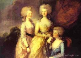 Les trois filles aînées de George III: Princesses Charlotte, Aug Les trois filles aînées de George III: Princesses Charlotte, Aug