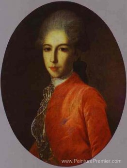 Portrait du prince Ivan Bariatinsky en tant que jeunesse Portrait du prince Ivan Bariatinsky en tant que jeunesse