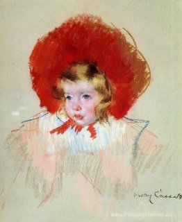 Enfant avec un chapeau rouge Enfant avec un chapeau rouge