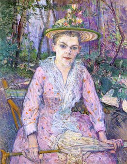 Femme avec un parapluie Femme avec un parapluie
