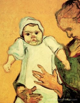 Mère Roulin avec son bébé Mère Roulin avec son bébé
