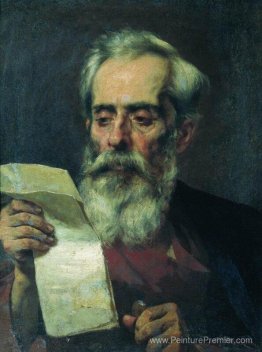 Le vieil homme lisant une lettre Le vieil homme lisant une lettre