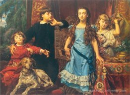 Portrait des quatre enfants de l'artiste Portrait des quatre enfants de l'artiste