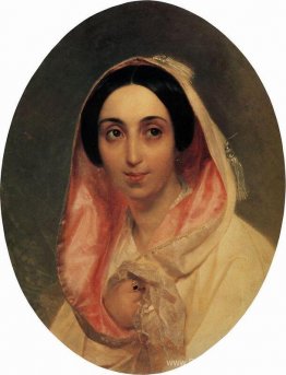 Portrait de la princesse A. A. Bagration Portrait de la princesse A. A. Bagration
