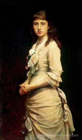 Portrait de Sophia Ivanovna Kramskoy, fille de l'artiste Portrait de Sophia Ivanovna Kramskoy, fille de l'artiste
