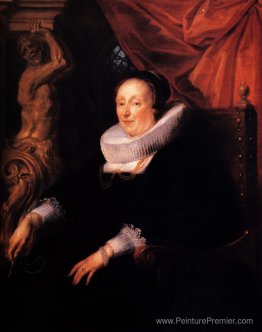 Portrait de l'épouse de Johan Wierts Portrait de l'épouse de Johan Wierts