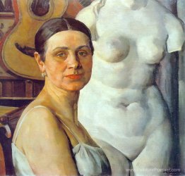 Portrait de K.A. Yuon, la femme de l'artiste Portrait de K.A. Yuon, la femme de l'artiste