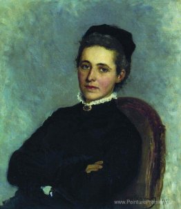 Portrait de Julia Bogdanovna Repman, né Krause, épouse du Dr A.H Portrait de Julia Bogdanovna Repman, né Krause, épouse du Dr A.H