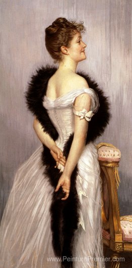 Portrait de la vicomtesse de Montmorand Portrait de la vicomtesse de Montmorand
