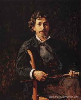 Portrait de l'artiste Ilya Repin Portrait de l'artiste Ilya Repin