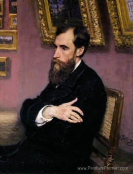 Portrait de Pavel Tretyakov, fondateur de la galerie Tretyakov Portrait de Pavel Tretyakov, fondateur de la galerie Tretyakov