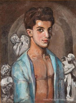 Portrait de Leonide Massin dans «La légende de Joseph» Portrait de Leonide Massin dans «La légende de Joseph»