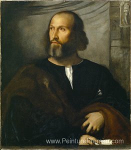 Portrait d'un homme barbu Portrait d'un homme barbu