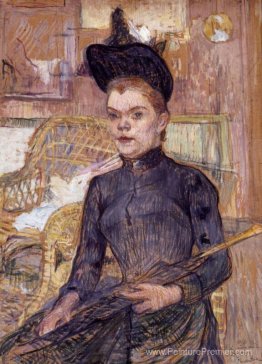 Femme dans un chapeau noir, Berthe La Sourde Femme dans un chapeau noir, Berthe La Sourde