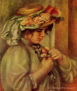 Jeune fille dans un chapeau Jeune fille dans un chapeau