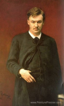 Portrait du compositeur Alexander Glazunov Portrait du compositeur Alexander Glazunov