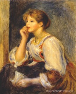 Fille avec une lettre Fille avec une lettre