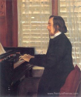 Portrait d'Eric Satie à l'harmonium Portrait d'Eric Satie à l'harmonium