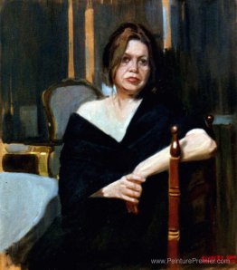Femme dans le salon Femme dans le salon