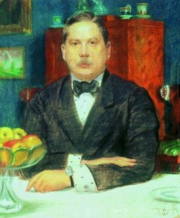 Portrait de Konstantin Somov Portrait de Konstantin Somov