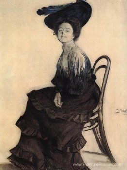 Portrait de E.A. Polovitskaya Portrait de E.A. Polovitskaya